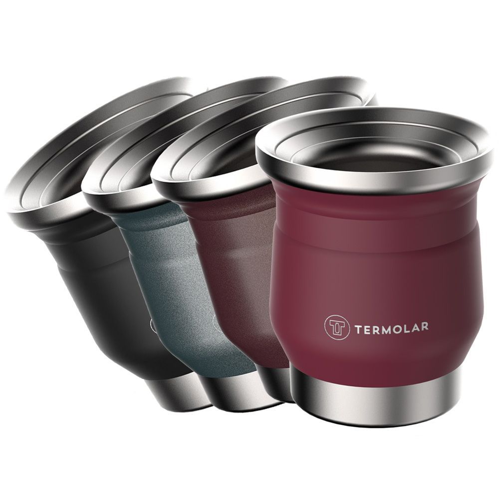 Cuia Térmica Tupi em Inox Escolhe a Cor 250ml Chimarrão Tereré Termolar