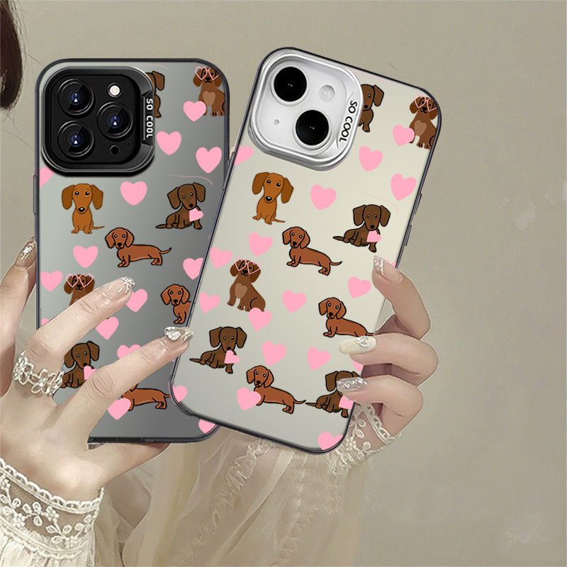 Capa DC Para Motorola MOTO G84 G54 G64 G54Power G14 G22 G24 C04 Coração Filhotes