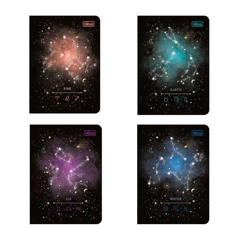 Caderneta capa flexível 1/8 Magic 32 folhas Tilibra em Oferta na Shopee