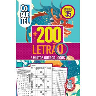 Livro Coquetel | Mais de 200 Letrão 35 | Nível Médio em Oferta na Shopee