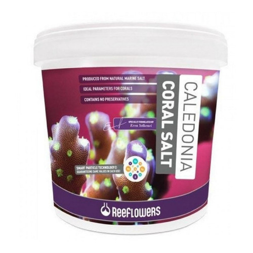 Sal Marinha Para Aquário Reeflowers Caledonia Coral Salt 6,5