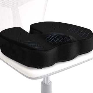 Almofada Ergonômico Assento de Cadeira com Espuma de Memória Travesseiro Coccix Ortopédico - Envio 24Hrs!