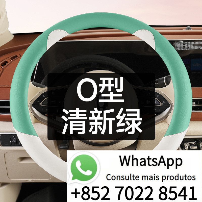 Capa Universal para Volante de Carro, Estilo Fofo para Todas as Estações, para Homens e Mulheres T2RC