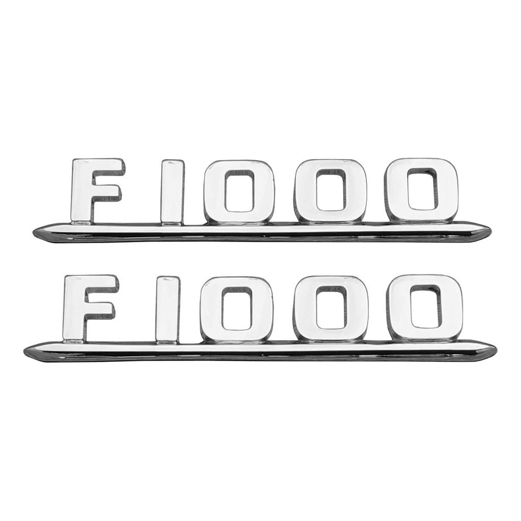 Ford, Emblema Ford F1000 De Customização ( Par)
