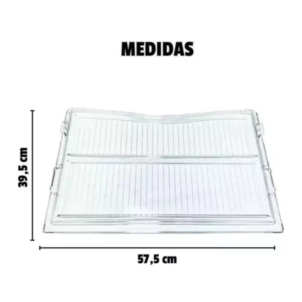 Prateleira Geladeira Refrigerador Electrolux Dc45 Dc46 Dc47 Dc48 Dc49a Spazio