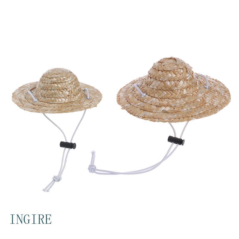 ING Gatos Chapéu Palha Pet Traje Acessórios Sl Para Fazer