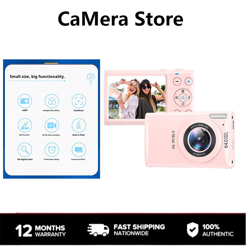 Camera Store C1 Multi Funcional MP3 Música Câmera Digital 64 Megapixels Estudante CCD Selfie Student Party HD