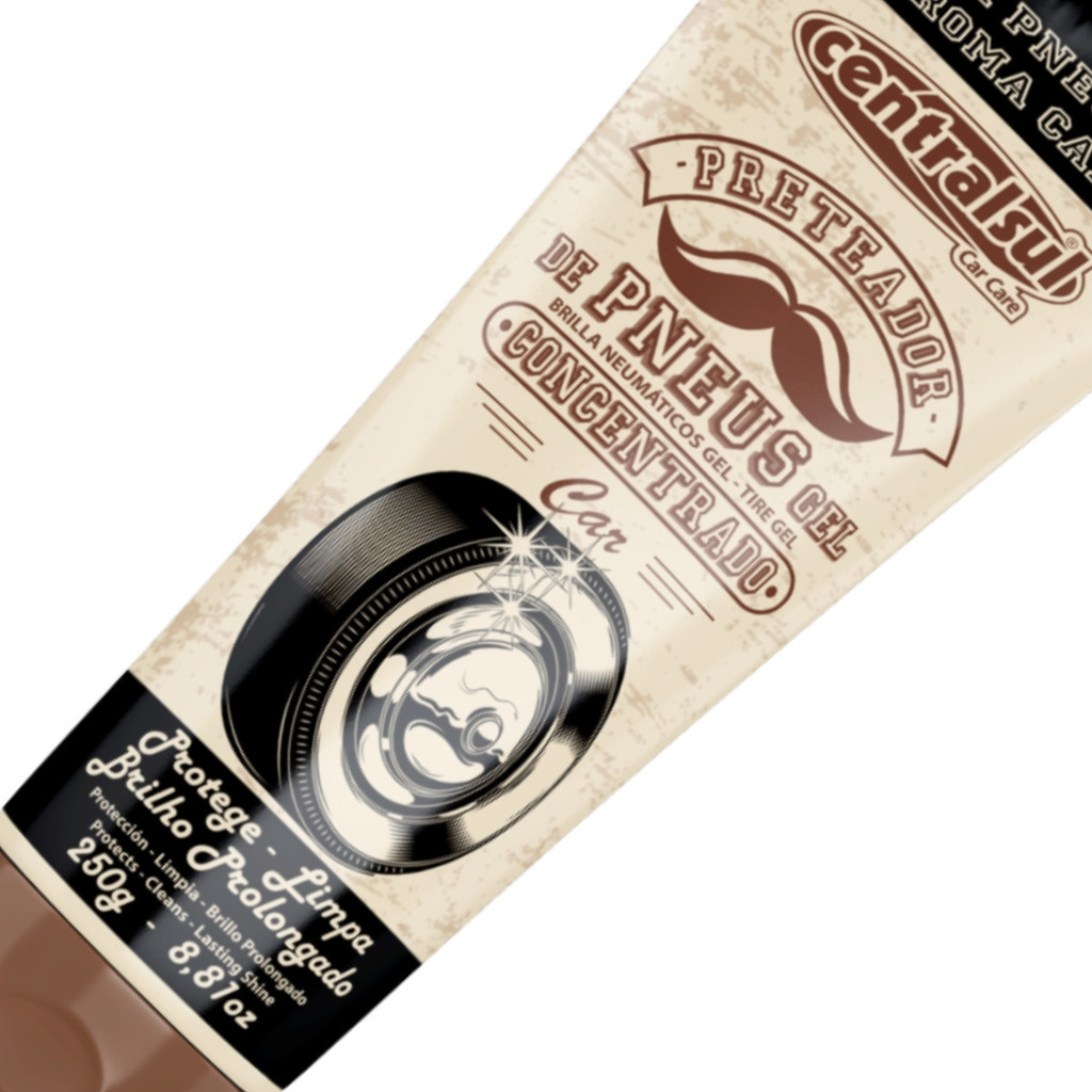 PRETEADOR DE PNEUS GEL MEN COFFEE CENTRALSUL 250G