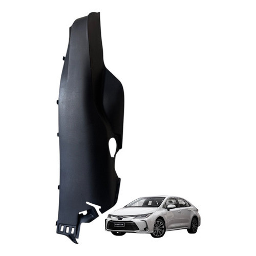 Acabamento Lateral Banco Tras Direito Toyota Corolla 2021 / Preto