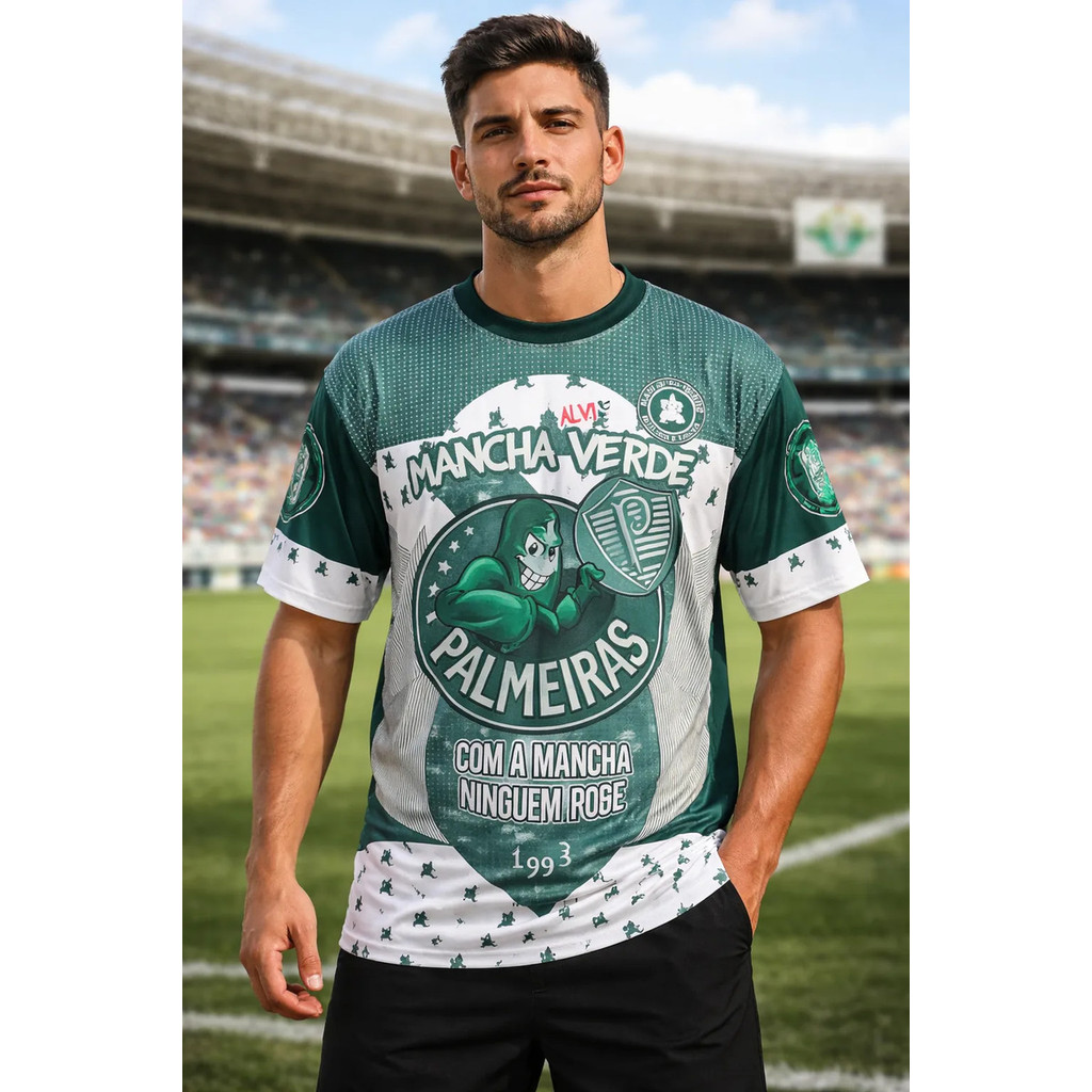 Camisa Mancha Verde Torcida Comemorativa