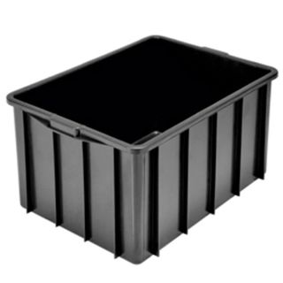 Caixa plástica 38L 54 x 36 x 27,5 cm sem tampa - Maxicaixa em Oferta na Shopee