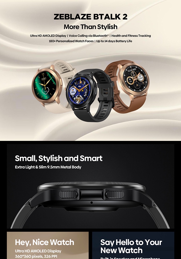 Zeblaze Btalk 2 Smartwatch