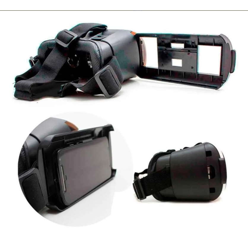 Oculos realidade virtual  3d com controle Vr box