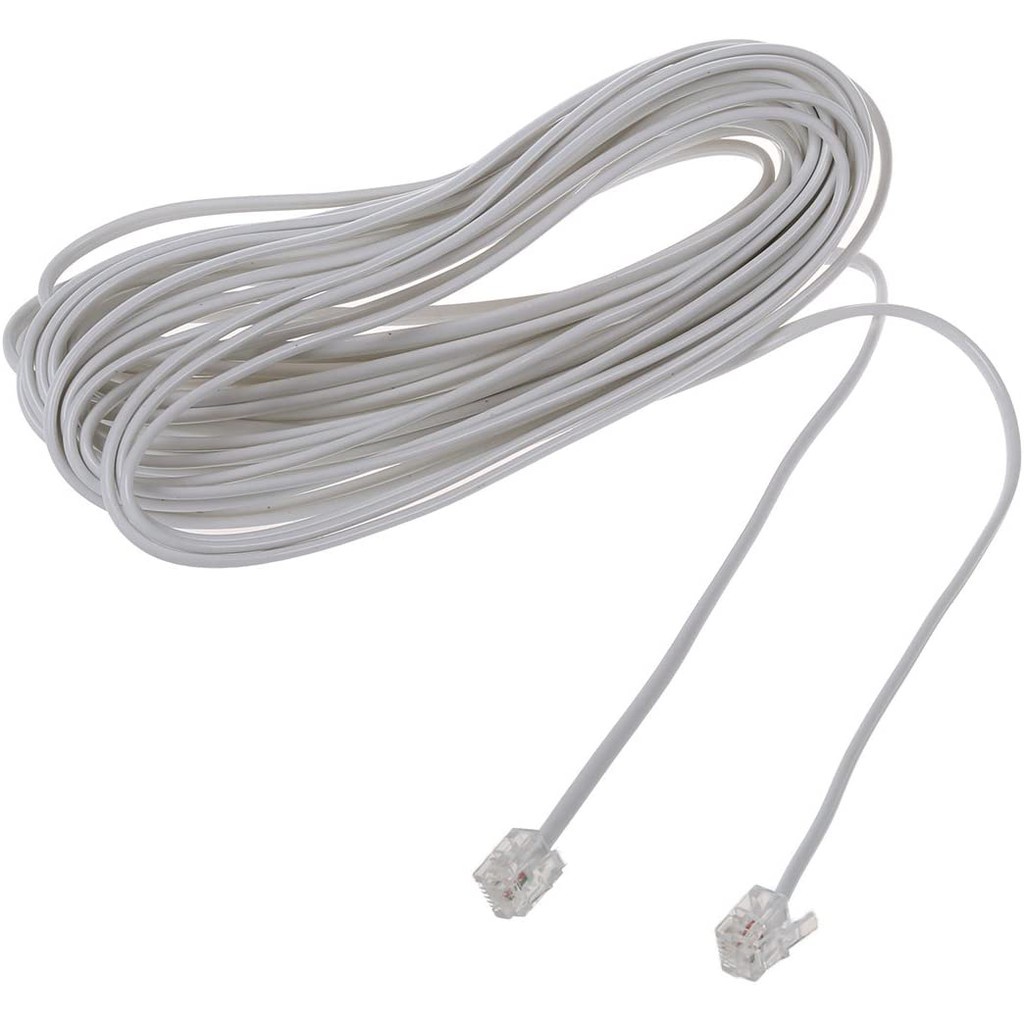 Sandberg RJ11-RJ11 - Cavo per linea fissa telefonica, 1,8 m, colore White