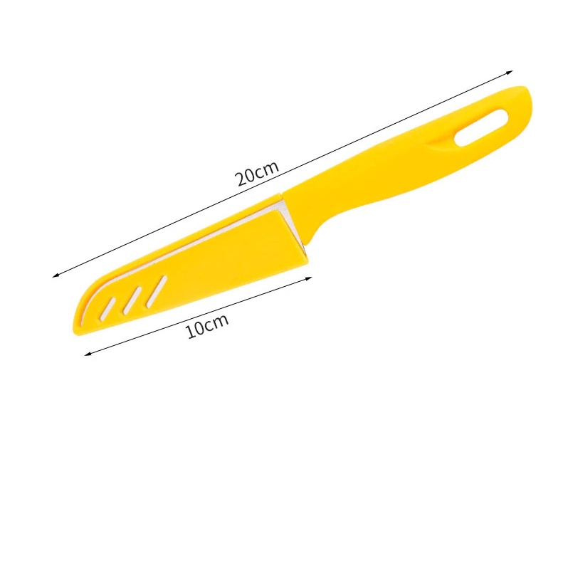 Faca Afiada Lâmina Aço Inox  Com Capa Protetora Faca Afiada Lâmina Aço Inox com Capa protetora para Pesca Viagem e Cozinha
