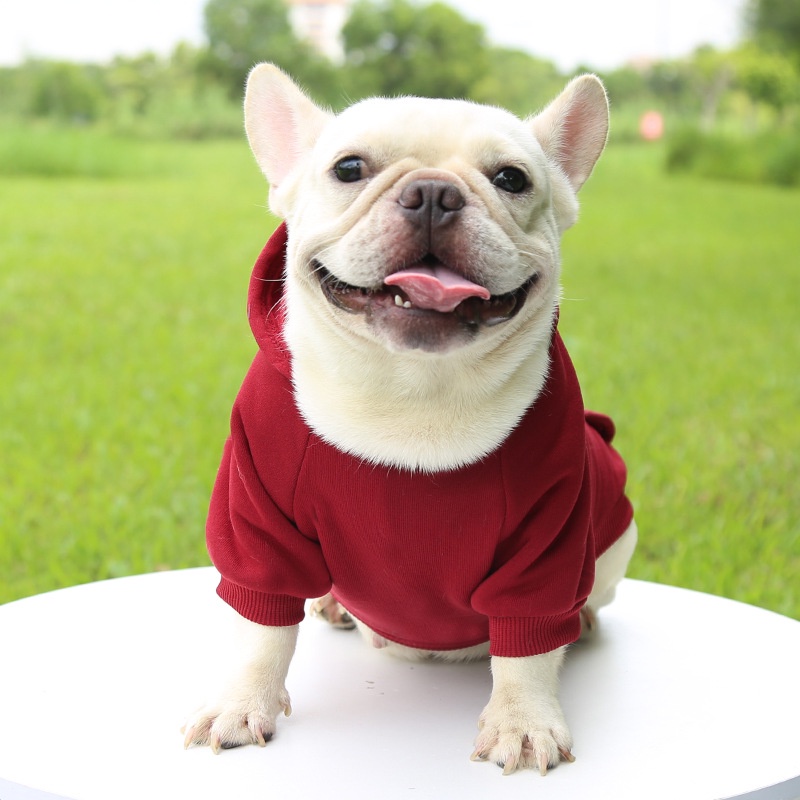 Dog Winter Jacket Stylish, Cozy Hooded Sweatshirt for Dogs