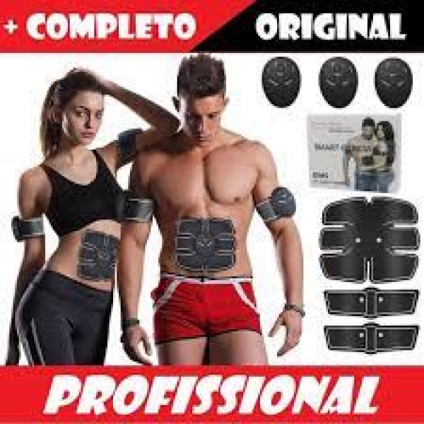 Aparelho abdominal elétrico smart fitness tonificador  Muscular Ems Smart  Estimulador Abdominal