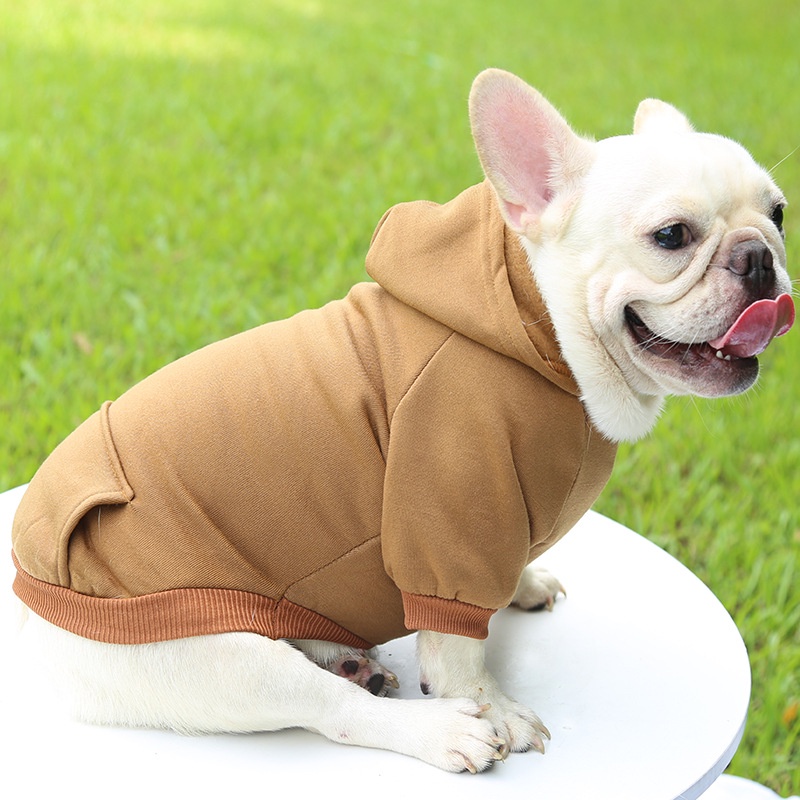 Dog Winter Jacket Stylish, Cozy Hooded Sweatshirt for Dogs