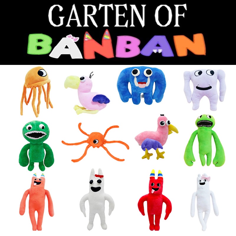 Pelúcias Garten Of Banban - Alta Qualidade