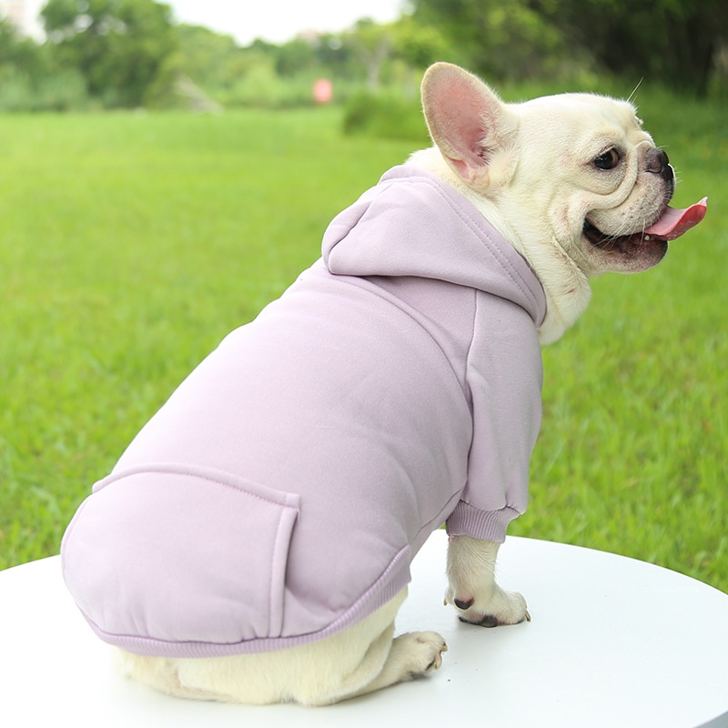 Dog Winter Jacket Stylish, Cozy Hooded Sweatshirt for Dogs