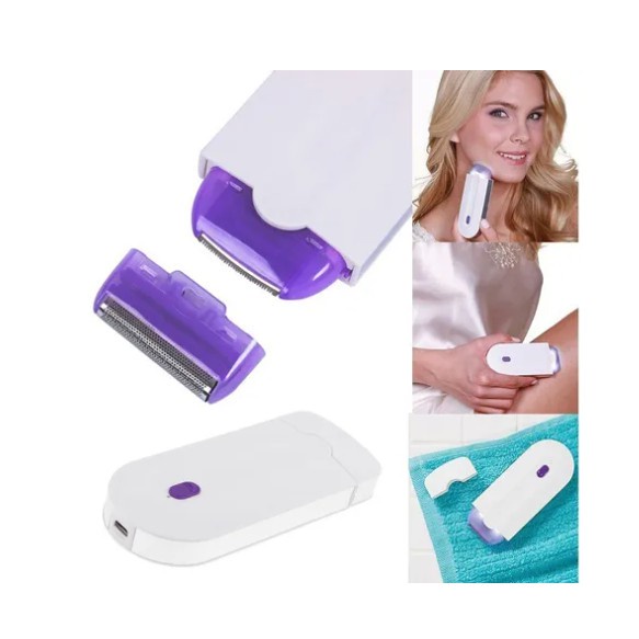 Profissional kit de remoção do cabelo indolor depilador a laser toque depilador recarregável usb mulheres corpo perna biquíni barbeador removedor cabelo