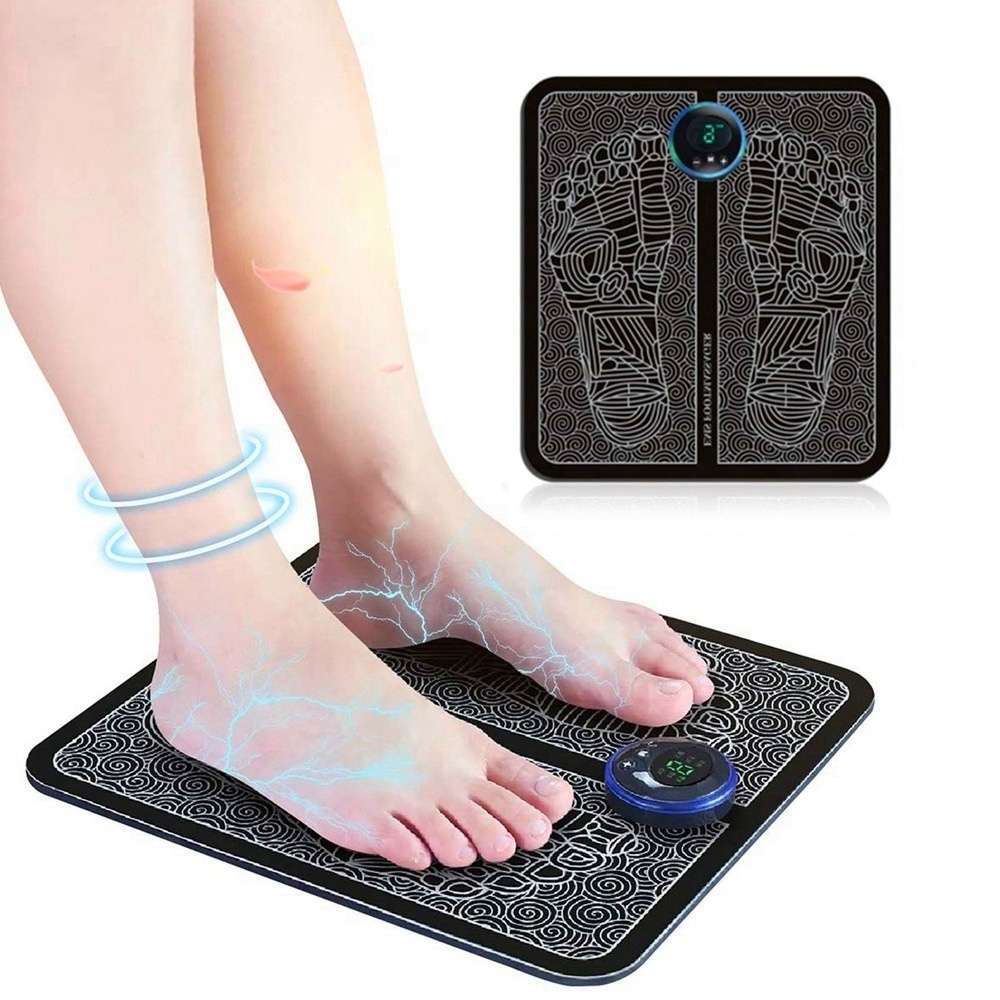 EMS Massageador Elétrico De Pés Esteira Fisioterapia Músculo Cuidados Com A Saúde Relaxamento