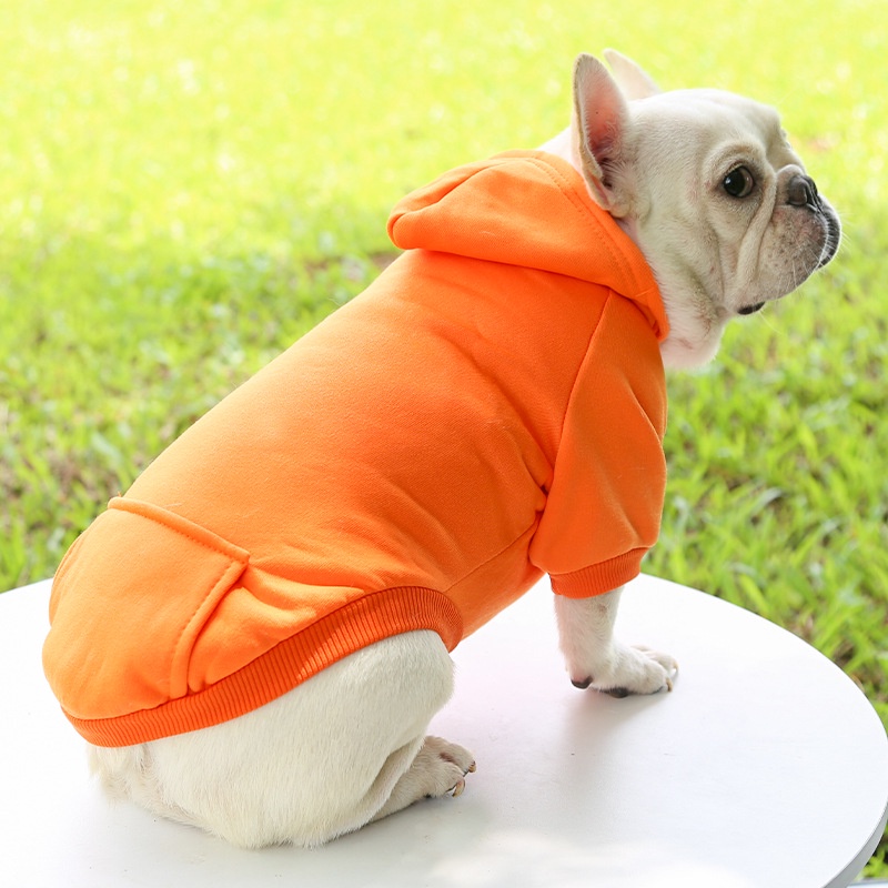 Dog Winter Jacket Stylish, Cozy Hooded Sweatshirt for Dogs