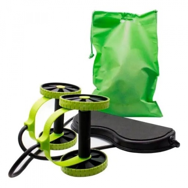 Musculação fitness completo academia em casa Revoflex Elastico roda abdominal extensor para braços e pernas emagracedor