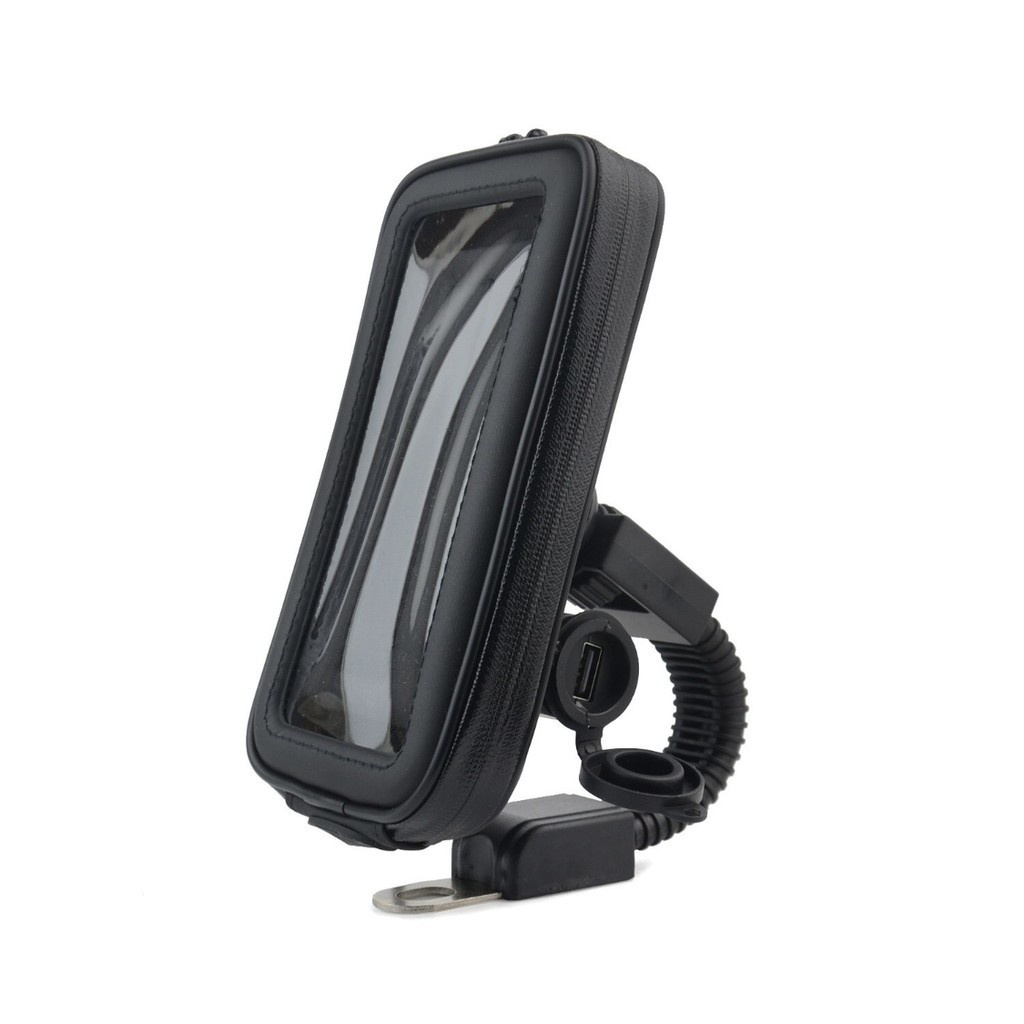 Suporte Celular para Moto Carregador Usb Prova D'agua 6.5 Polegadas em Oferta na Shopee