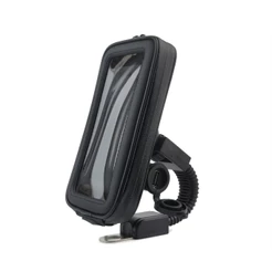 Suporte Celular para Moto Carregador Usb Prova D'agua 6.5 Polegadas