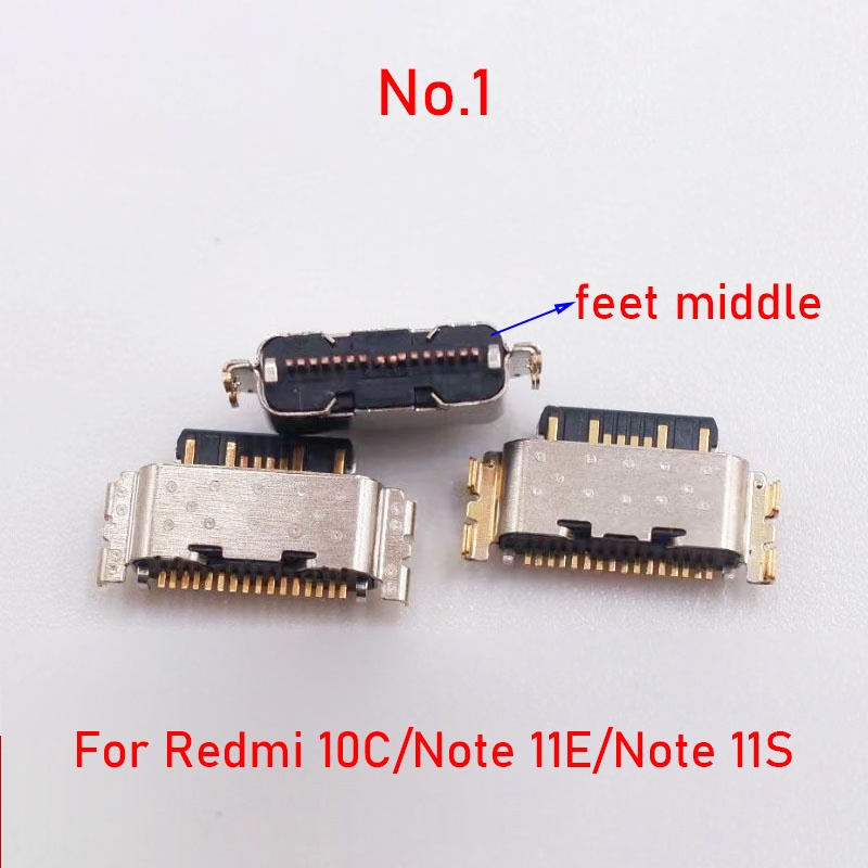 5-30pcs Porta De Dock De Carregamento USB Para Xiaomi Pad 5/Pro Redmi 10C Nota11 E/Note11S/Note11E/Note 11E 11S Conector Do Carregador