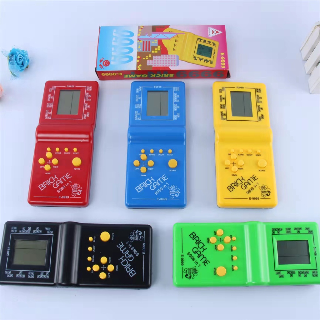 Mini Video Game Portátil Brick Game Tetri Clássico Retrô