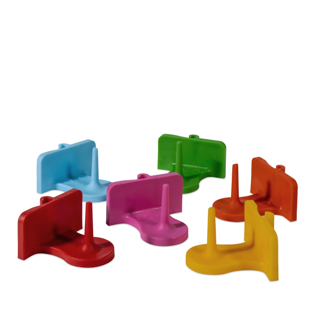 12un - Porta Milho Colorido para Pássaros Injetfour (qualquer gaiola)