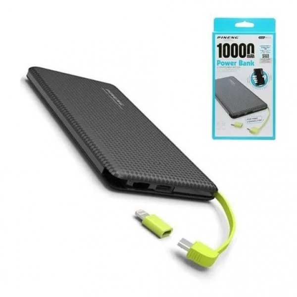 Carregador Portátil Power Bank 10.000mah Universal Turbo Celular Tablet