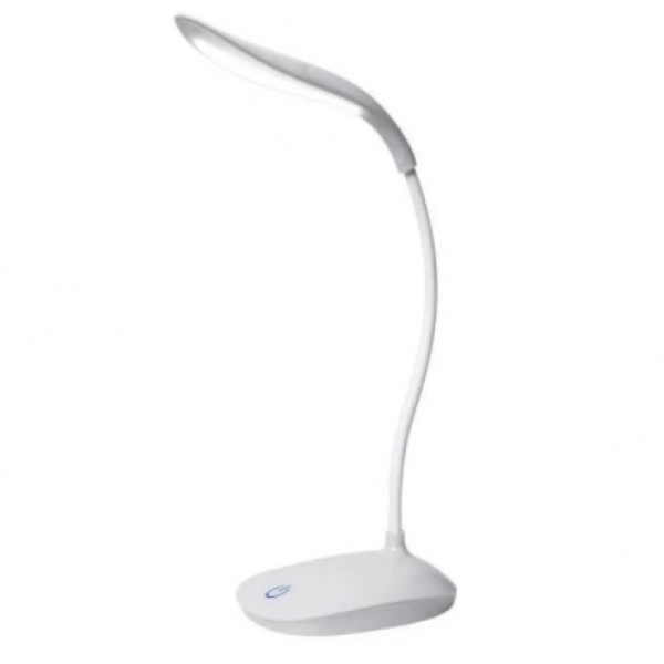 Luminária Mini Abajur de Mesa Flexível Sem Fio Recarregável Led USB para Leitura ilumina