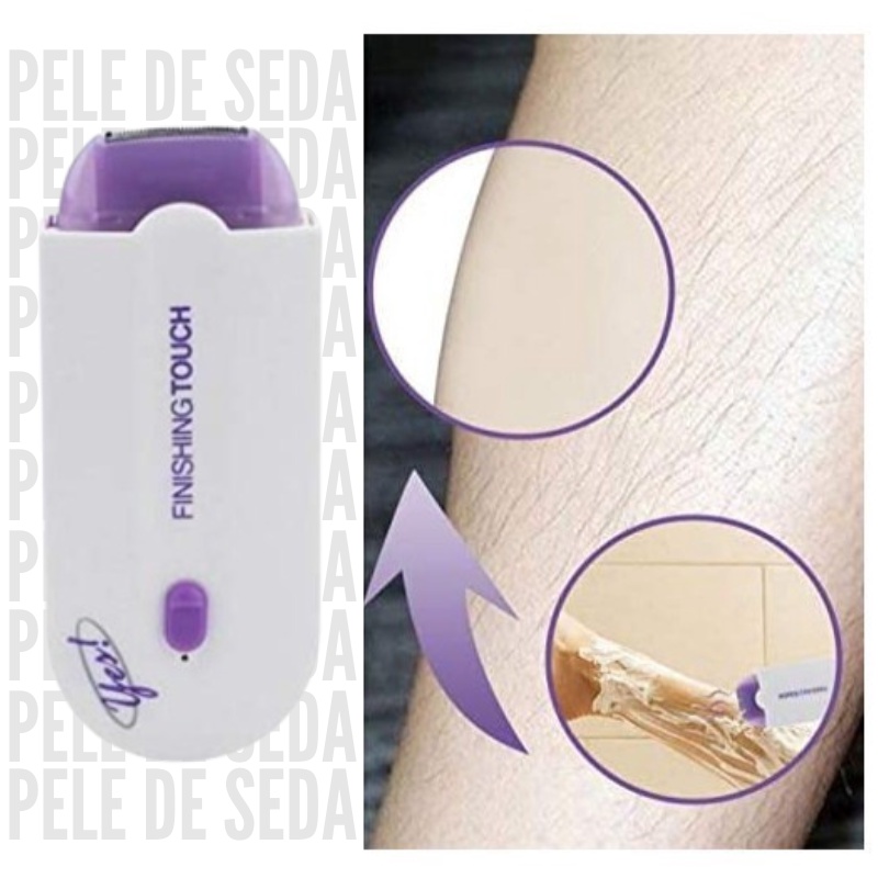 Depilador Feminino Indolor Depilador a Laser Corporal Facial tecnologia Sensa-Light Aparador de pelos sem dor Yes Finishing Touch Depilador eletrico Bateria Recarregável