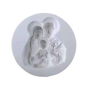 Forma Silicone Sagrada Família P Biscuit Resina Gesso Bolo
