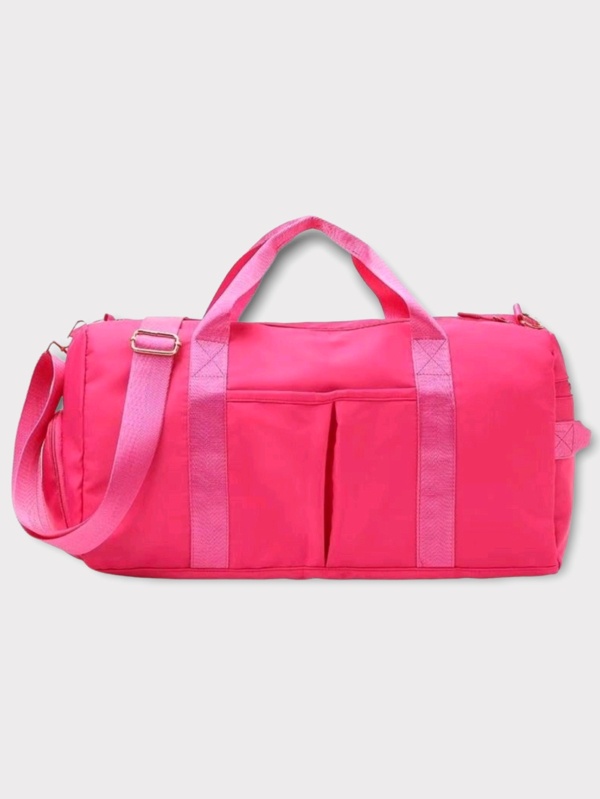 Mala Academis Pink: Prática e Estilosa para o Seu Dia a Dia!