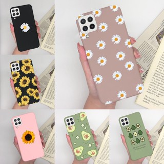 Capa Flexível De Silicone TPU Para Samsung Galaxy A22 A22S A24 M22 M32 F42 4G 5G GalaxyM22 A 22S M 32 F42