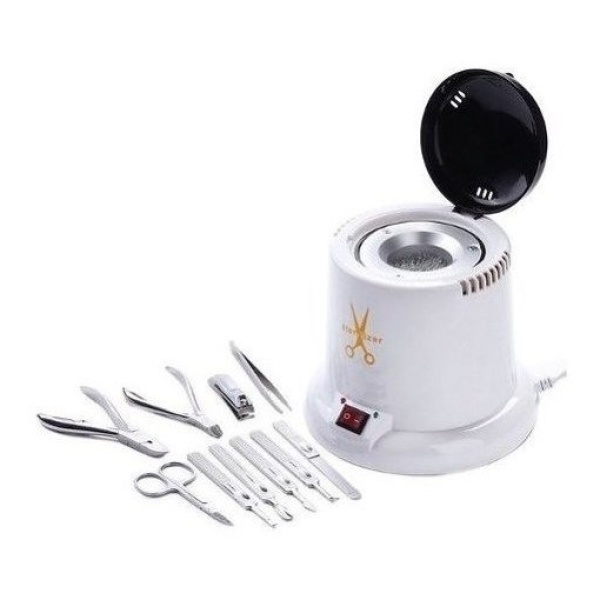 Esterilizador com Microsfera de  Alicate, Pinças, Materiais de Tatuagem e Manicure