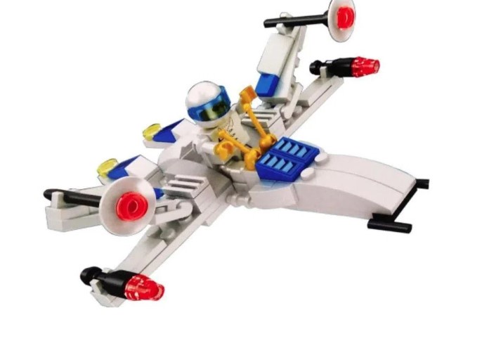 Aviao Espacial Aventura De Naves X-20 Com 99 Peças Topp