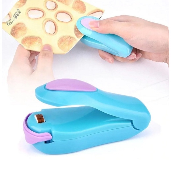 Seladora De Embalagens Portátil De Sacos Plásticos para Cozinha ou Viagem Pratica e Facil de Usar