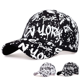 Cartas Bonés De Beisebol Estampados Com Grafite Chapéu De Algodão Para O Exterior Pai casual Esportivo Chapéus De hip-hop Homens E Mulheres Selvagens