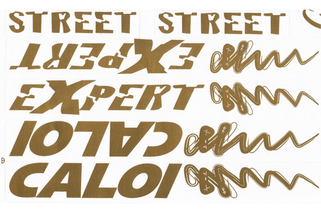 Adesivo Para Bicicleta Caloi Expert Street Varias Cores