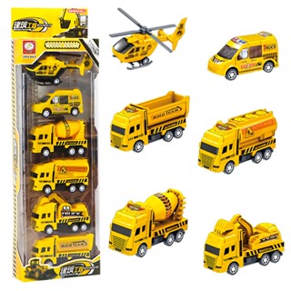 Kit Carrinhos Fricção: Obra 6 PÇS
