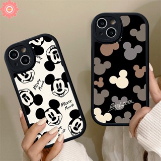 Capa Para Rato Mickey Fofo Compatível Com IPhone 7Plus 11 XR 14 13 12 Pro Max X XS 7 8 6 6s Plus SE 2020 Lente Redonda Tpu Traseira Macia Telefone