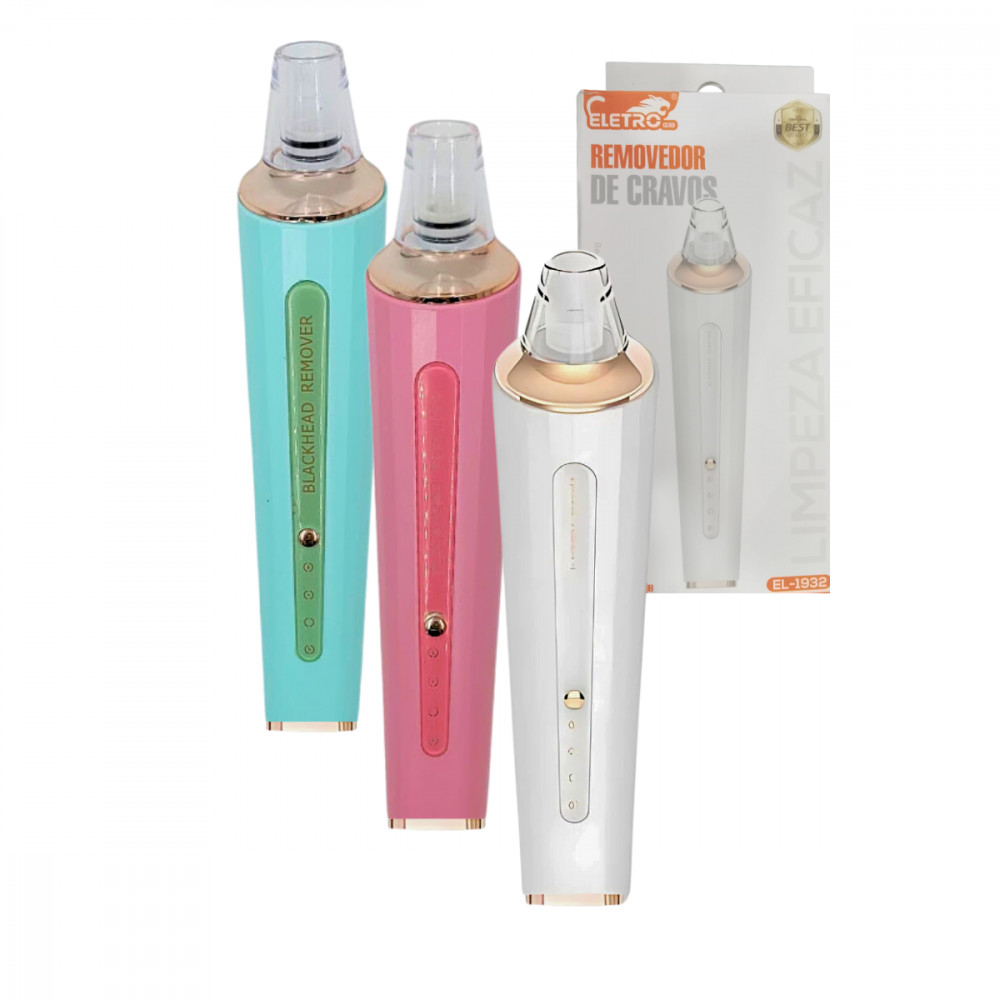 Sugador de Cravos USB Recarregável Eletromex EL-1932