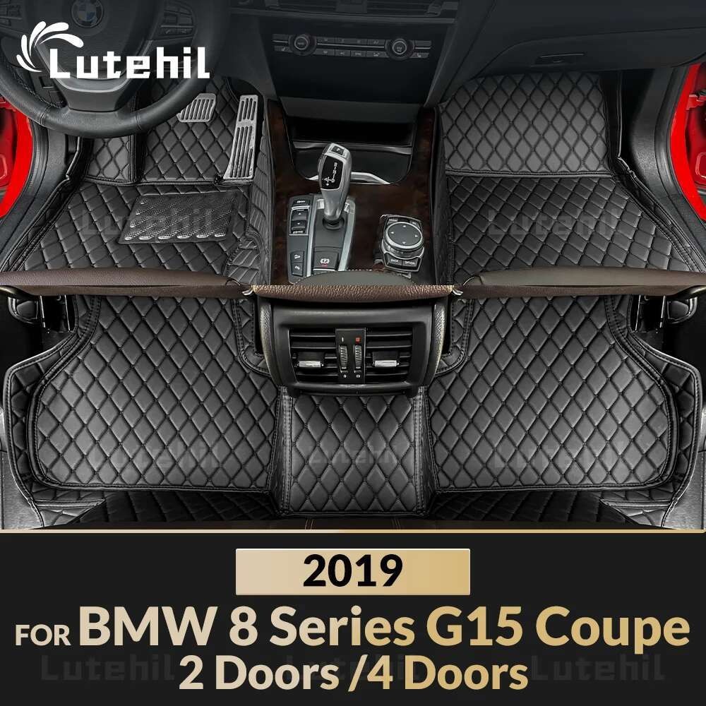 Tapetes De Carro Para BMW Série 8 G15 Coupe 2 Portas/4 2019 Almofadas De Pé De Automóvel Personalizadas Capa De Tapete A