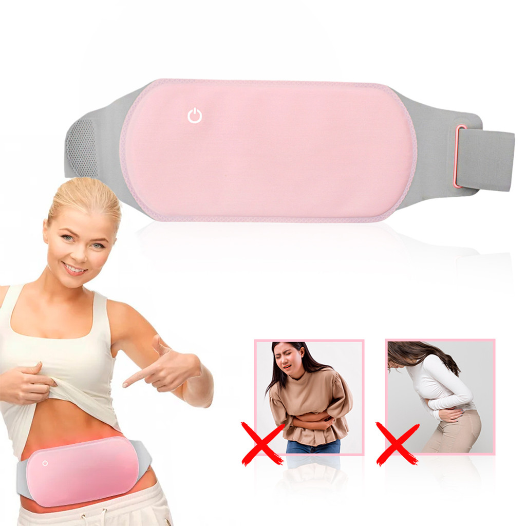 JS Cinta Esquenta Aquece abdomen Alivio Cólica Menstrual