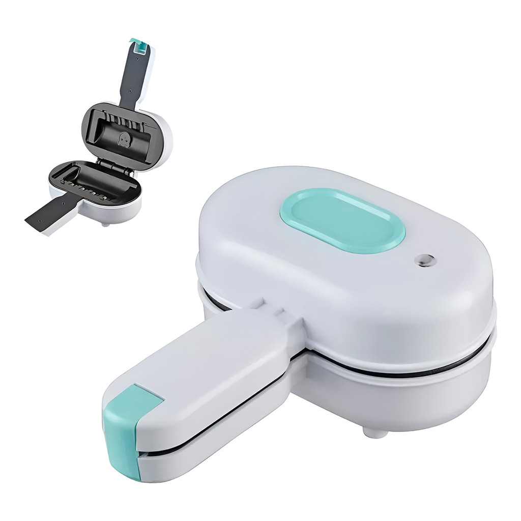 JS Mini Sanduicheira Elétrica Maquina De Sanduíche Antiaderente